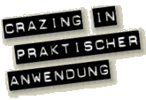 Sonst unerwünscht, aber geprägte Beschriftungsbänder nutzen den Weißbruch gerne zur Kontrastbildung