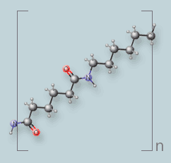 poly(iminohexamethyleniminoadipoyl) Strukturformel